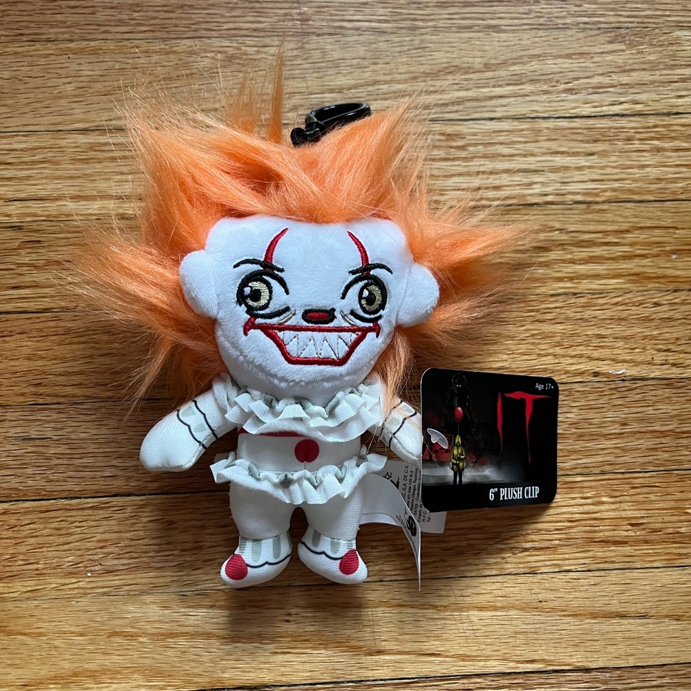 Pennywise IT Plush 6” / New / 2023